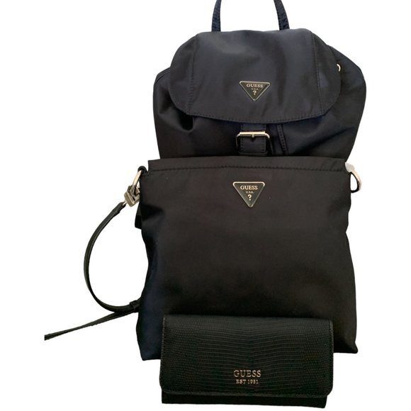 Guess Bags Guess Jaxi Nylon Large Backpackguess Jaxi Nylon Tourist